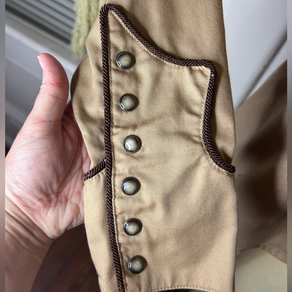 Vintage Panhandle Slim Women’s Medium Western Embroidered Pearl Snap Shirt - Picture 4 of 7